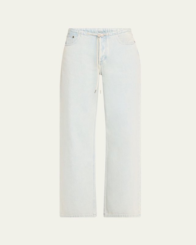 Cool Relaxed Drawstring Jeans